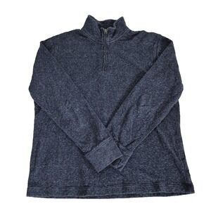 J. Crew Men's Charcoal Zip-Up Sweater